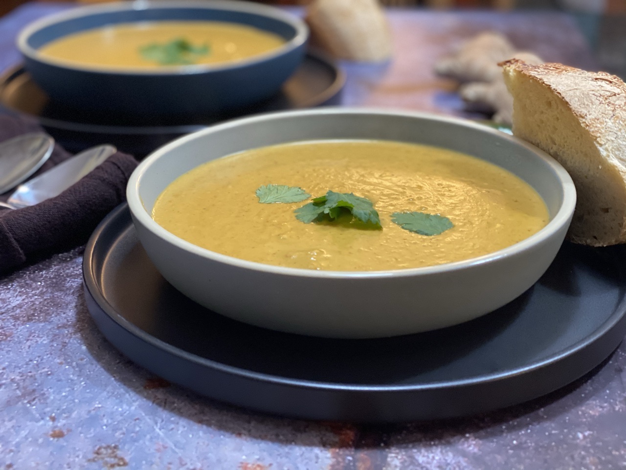 1E9D3519 91B2 4742 8F35 5AB88BB71FDE - Roasted Butternut Squash Soup with Yellow Curry