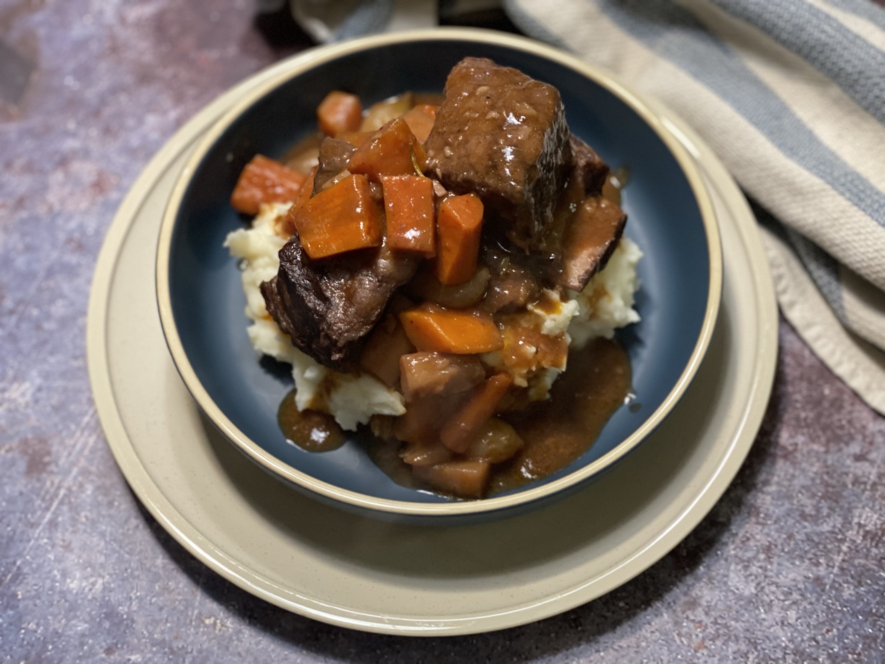 2400D29A A99A 4D61 A88E EF36DC239893 - Wine-Braised Short Ribs With Carrots, Parsnips, & Pearl Onions