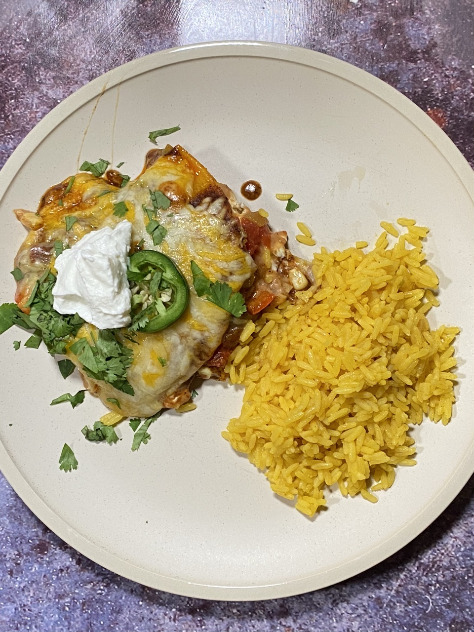 54E08AEE FD4E 4F35 B234 E15957AEE0E8 - Vegetarian Enchilada Casserole Loaded with Vegetables