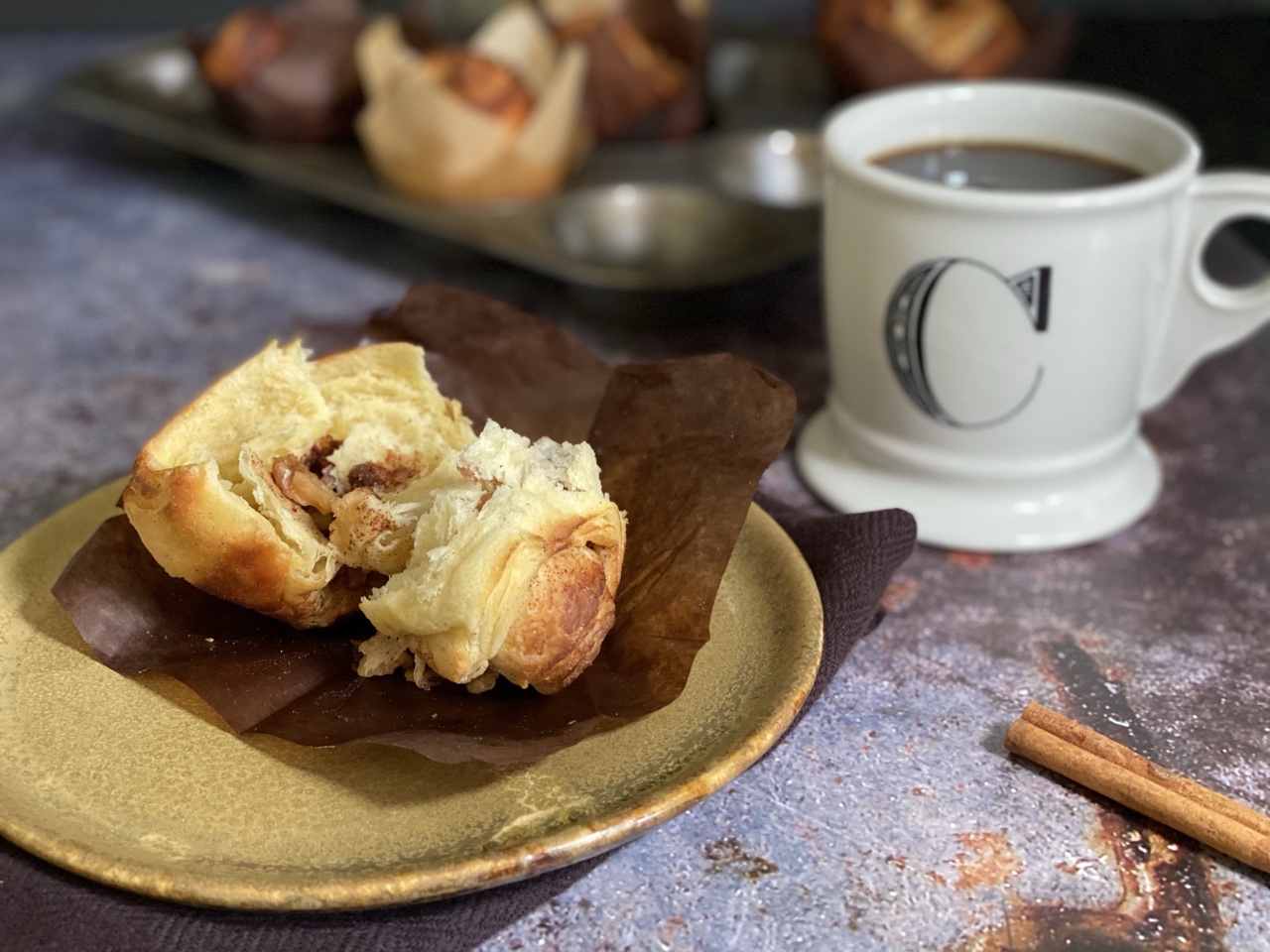 805B9A7D 84D2 40BC B4E7 4A3D78BD5879 - Pull Apart Cinnamon Sugar Flaky Pastries with Walnuts