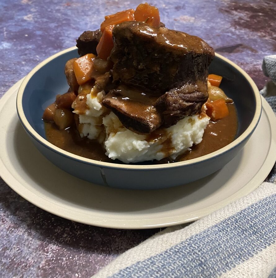 84F88E51 094F 45AE B56A BA6F32AC38F4 e1603131451593 - Wine-Braised Short Ribs With Carrots, Parsnips, & Pearl Onions