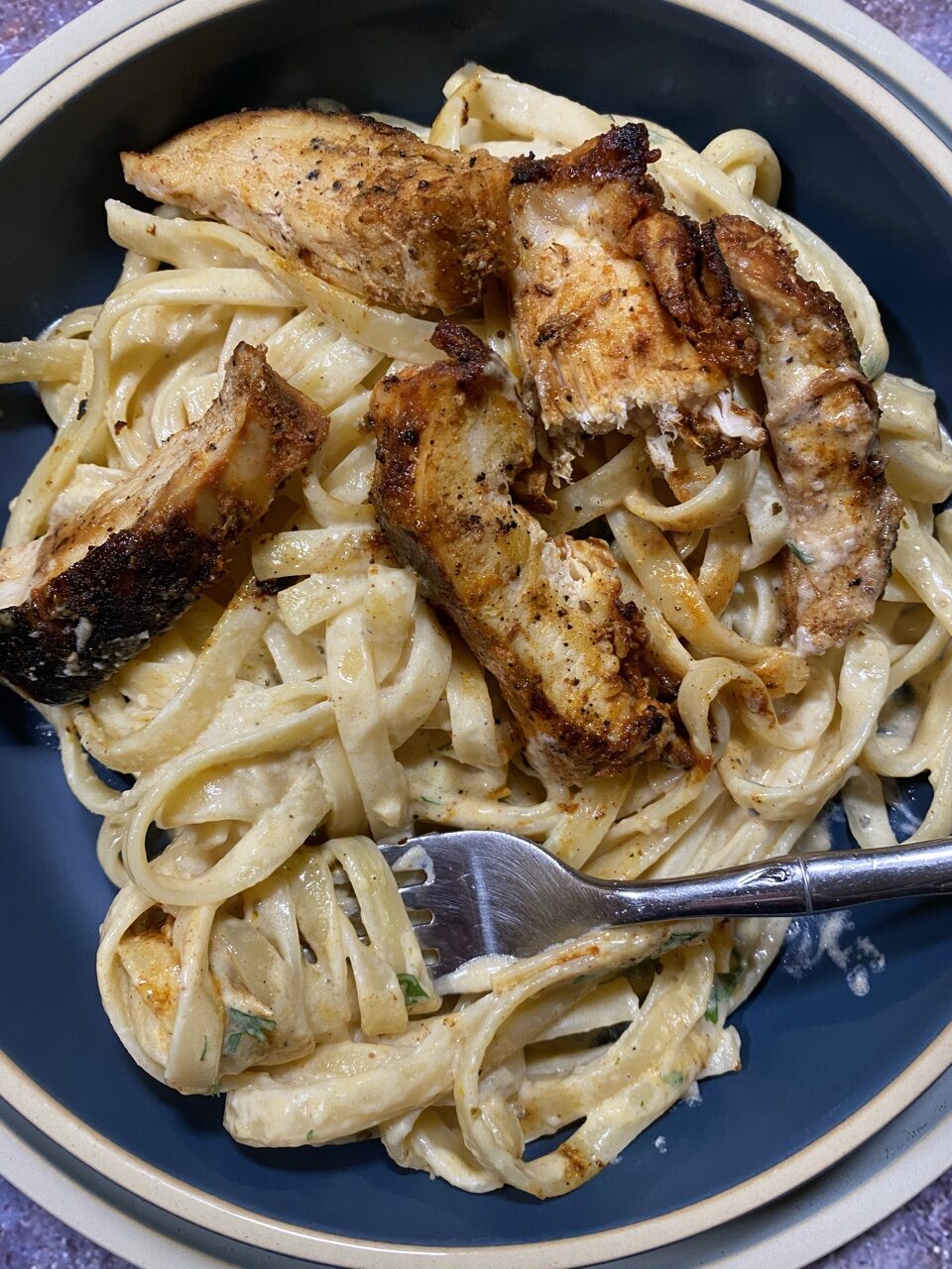 0D8DC17F E85E 4B39 9721 4DDCEF57ADCF e1604354992696 - Cajun Fettuccini with Blackened Chicken