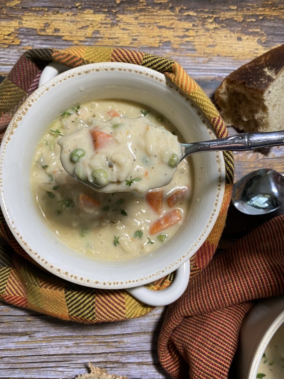 2C4D6D34 A107 47A7 A2EE E2CA34351155 e1605121853137 - Healthy Homemade Creamy Chicken & Orzo Soup