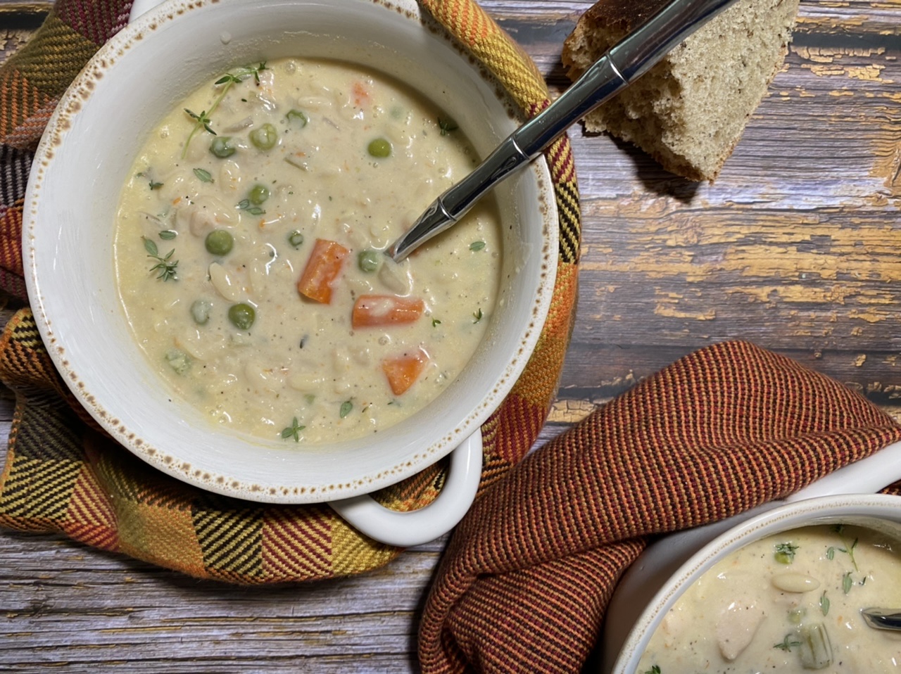 5A9938C5 2919 4288 AF67 1D87C51CB08E - Healthy Homemade Creamy Chicken & Orzo Soup