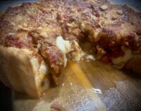 8BC6A545 4C7B 49C3 A1EC F84DF8B34778 200x157 - Loaded Spicy Chicago Style Deep Dish Pizza