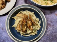 C4D8E2A8 6335 45DA A5D2 653E4D3F8784 200x150 - Cajun Fettuccini with Blackened Chicken