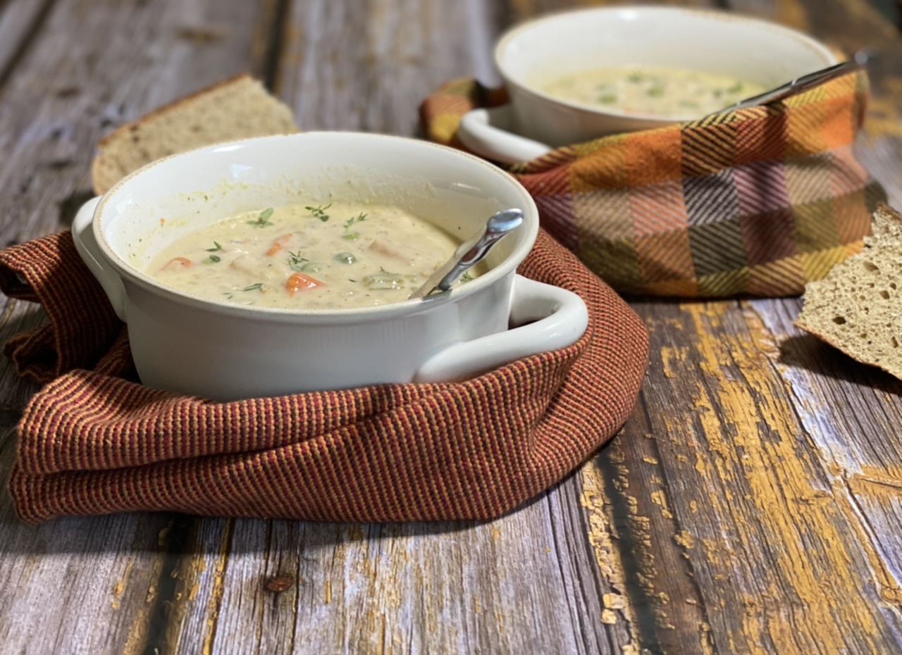 FD5D677F 9EAC 425C AF1D 6F07D4C1C837 - Healthy Homemade Creamy Chicken & Orzo Soup