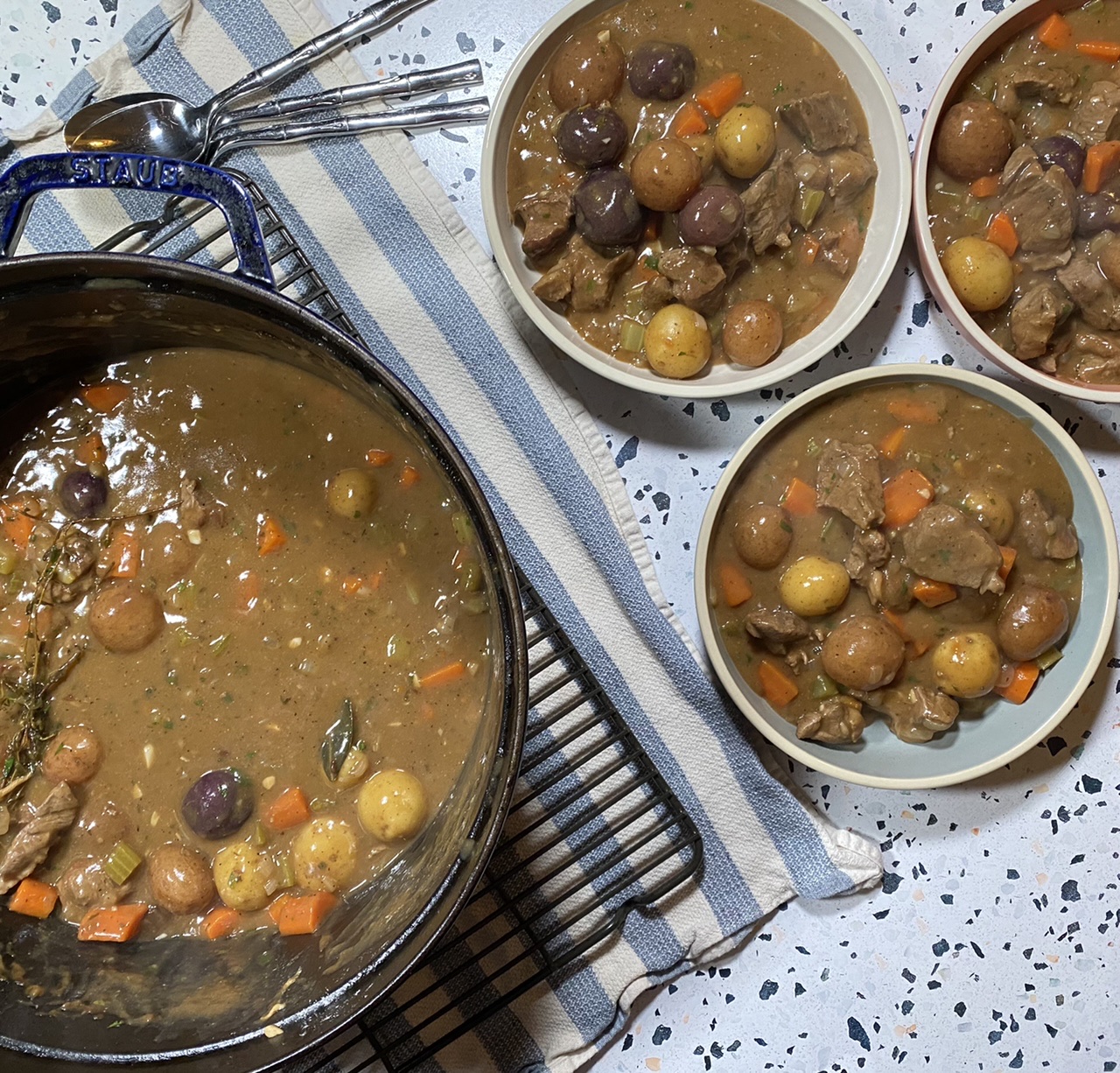 088E2CD6 11A1 4C1D B1C9 B5AAE848F081 - Traditional Irish Lamb Stew with Carrots, Celery, & Potatoes