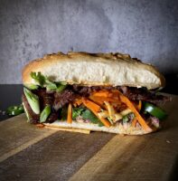 2D8DDCD3 BA23 4932 9C3A 65BF09074C2C 197x200 - Asian Short Rib Banh Mi Sandwich