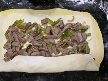 Philly Cheesesteak Stromboli - The Old Woman And The Sea