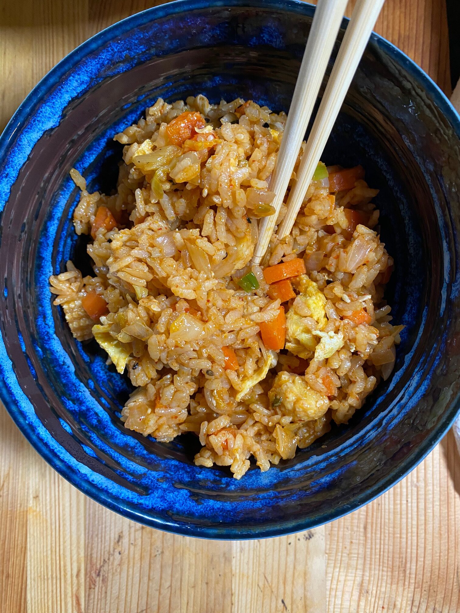 IMG 4711 rotated - Vegetarian Kimchi Fried Rice in Under 30 Minutes