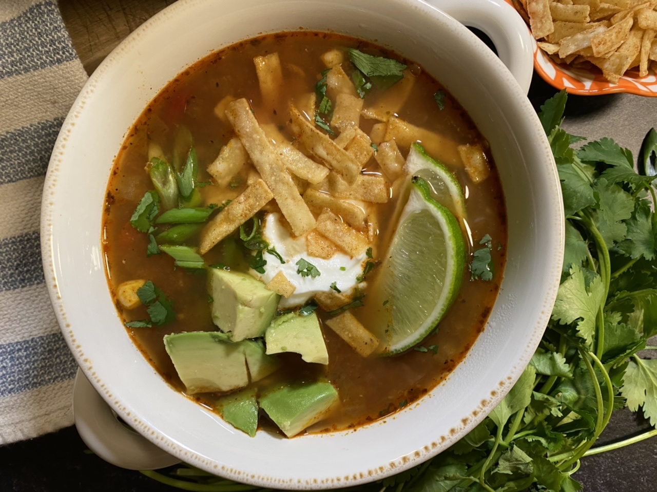 06C74914 9E08 4702 A6F4 3B33F1E7AFF8 - Easy Chicken Tortilla Soup