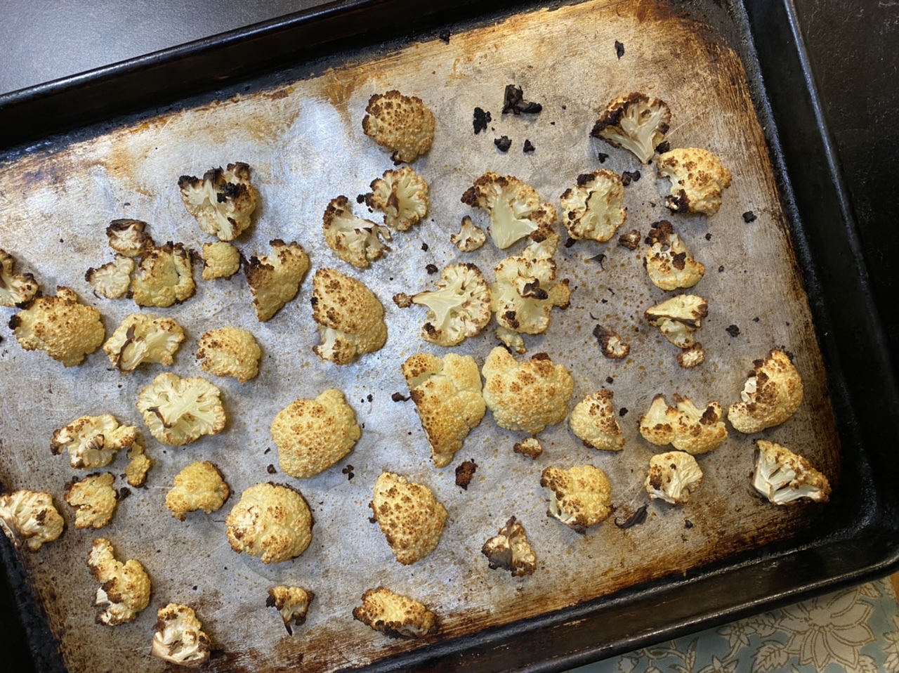 A09C8AB8 9AF2 4FD3 9C18 5AFCBC88FD2B - Savory Roasted Cauliflower and Cheese with Fresh Herbs