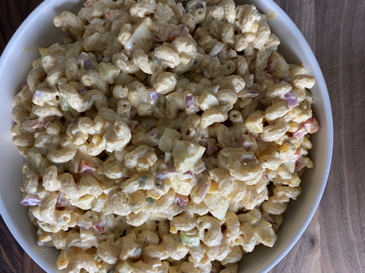 28B05B8F 260D 47A2 BAC6 A645B6372A00 - Tex-Mex Style Pasta Salad