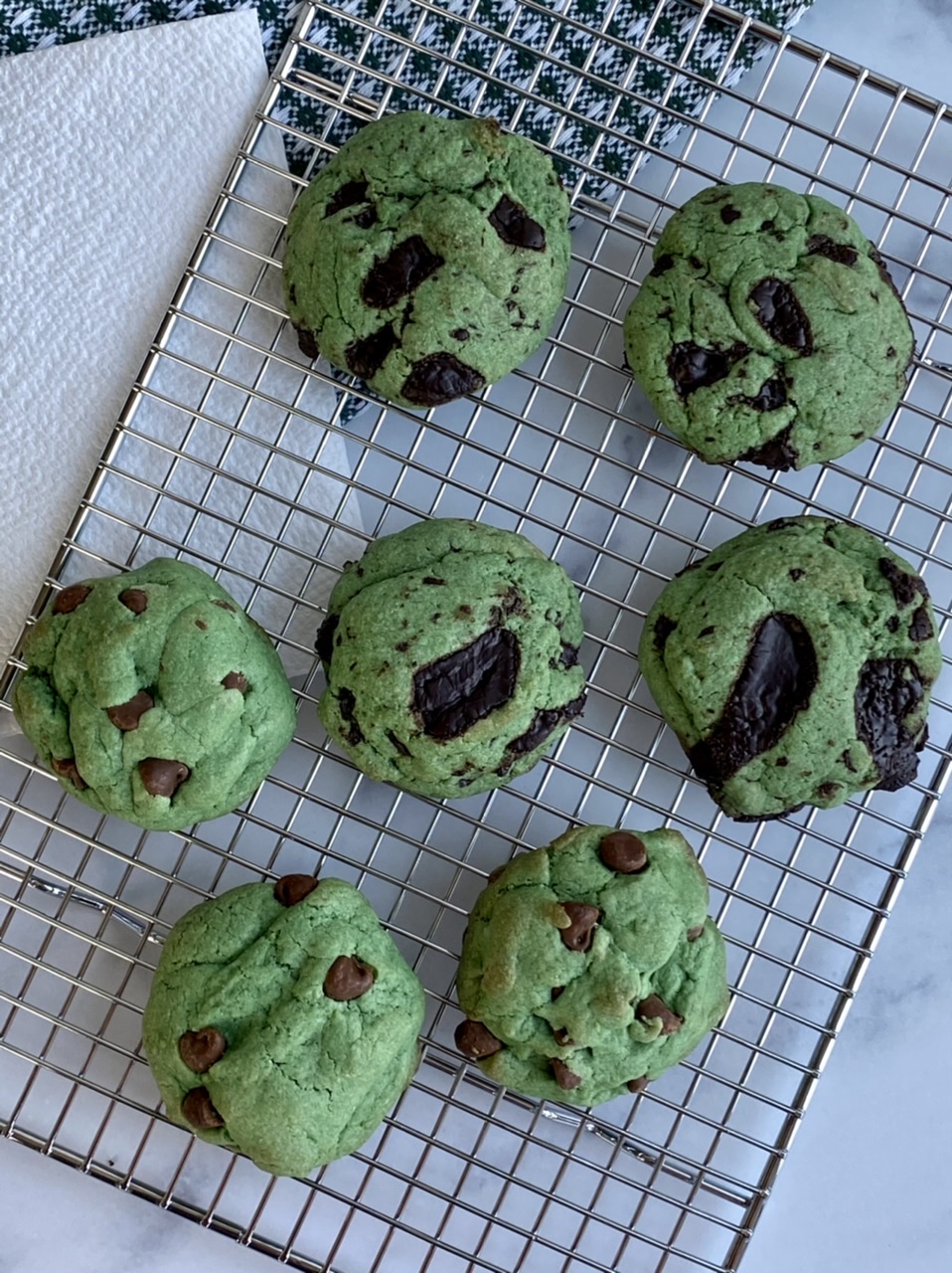 Irish Whiskey Chocolate Chip Mint Cookies The Old Woman And The Sea