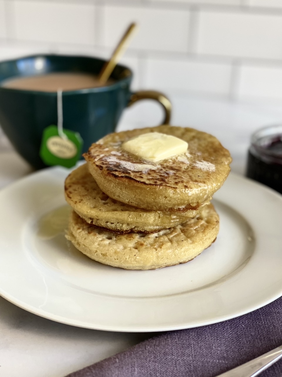 How to Make Traditional English Crumpets