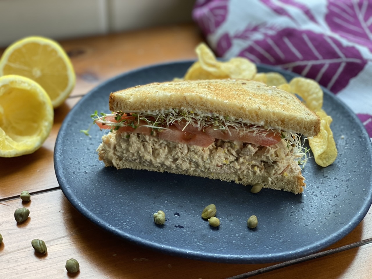 322435CA 6E57 463B 81EB BCB833DD1BF4 - Fancy Tuna Sandwich with Zesty Browned Butter Aioli