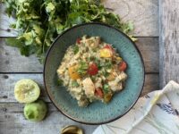 B8ED532B 066D 4B03 AE6D 163639D63D28 200x150 - One Pot Thai Green Curry Coconut Chicken Risotto