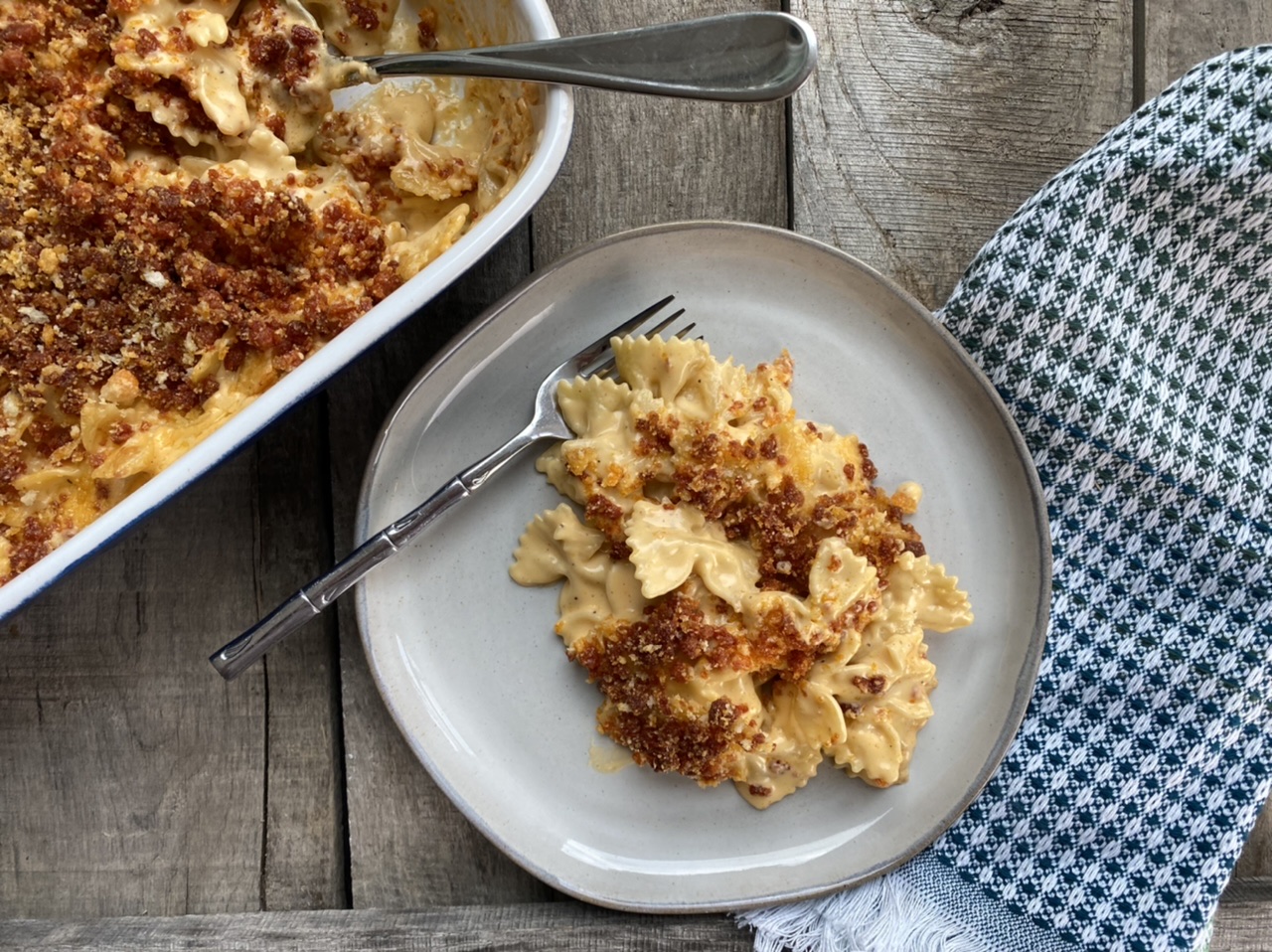 E5D35648 98EB 4F7D B3D1 425FC182DA44 - Baked Macaroni & Cheese with Chorizo Breadcrumbs