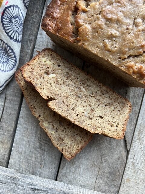 9B7B1D95 A9B0 4684 8B74 495B38DF607C e1641330185676 - The Best Banana Walnut Bread AND It’s Lower Calorie AND Whole Wheat!